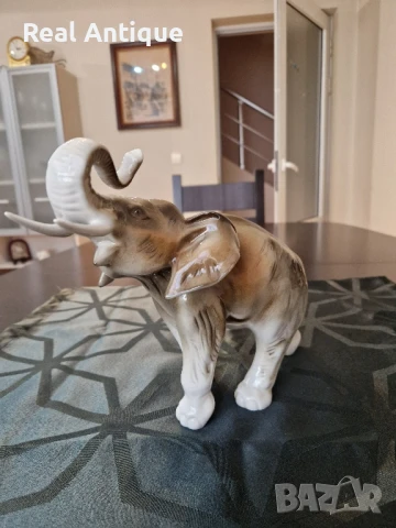 Топ рядка антикварна колекционерска порцеланова фигура статуетка Royal Dux , снимка 4 - Статуетки - 50894555