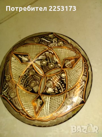 Медна чинийка арабска, снимка 1 - Декорация за дома - 30452133
