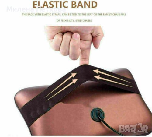 ШИАЦУ МАСАЖОР Възглавница За Врат и Цялото Тяло-За Кола и Стол Масажна, снимка 8 - Масажори - 36872389