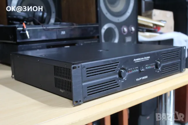 American Audio VPL1500 Усилвател на мощност 1500W DJ Disco PA звукова система, снимка 3 - Ресийвъри, усилватели, смесителни пултове - 47405102