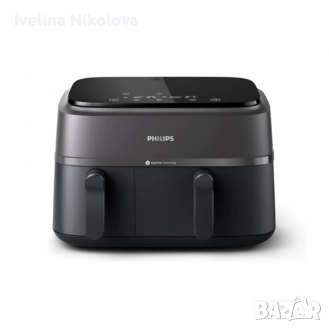 Philips Airfryer 3000 Series Dual Basket - 9L, снимка 2 - Фритюрници - 52306539