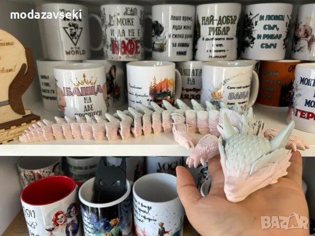 3D принтиран дракон, снимка 2 - Фигурки - 47839179