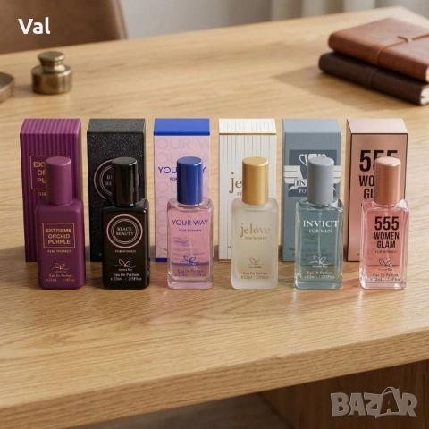 Комплект от 6 броя луксозни парфюма по 22мл – разнообразие от аромати за всеки повод, снимка 6 - Унисекс парфюми - 53931139