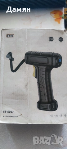 Компресор за гуми преносим , снимка 2 - Аксесоари и консумативи - 54328384