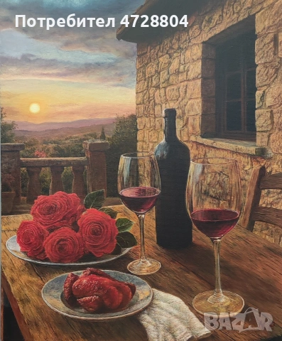 картина „Тишината на залеза“