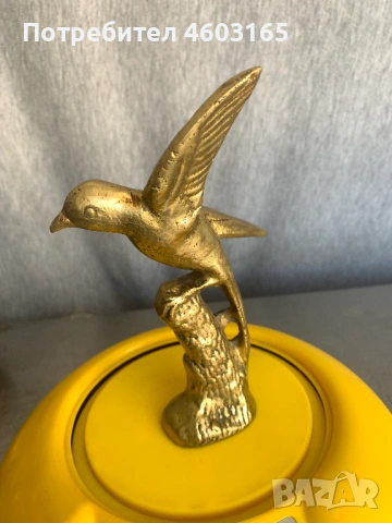 месингова скулптура на птица, снимка 7 - Антикварни и старинни предмети - 54321523