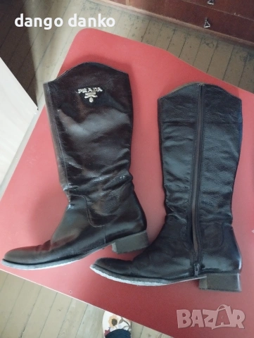 Дамски ботуши на Prada, снимка 2 - Дамски ботуши - 54042053