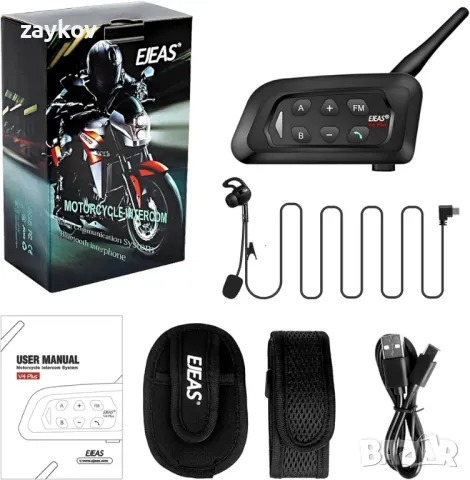 EJEAS V4C Plus - Професионален съдийски интерком, Bluetooth 5.1 съдийска комуникационна система, снимка 3 - Друга електроника - 49482104