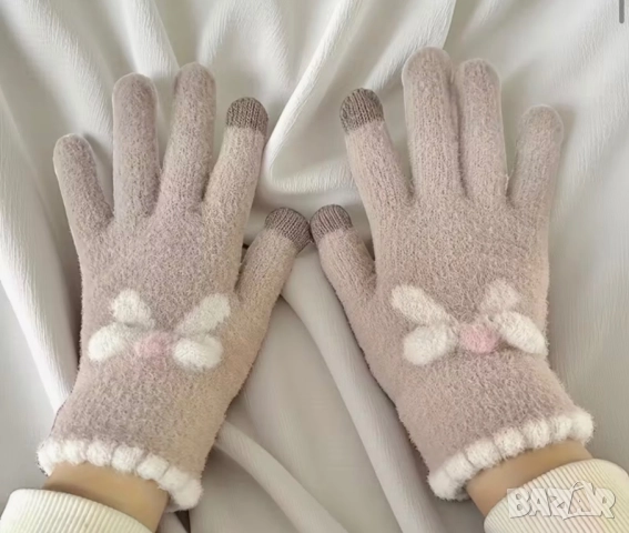 Дамски зимни ръкавици, нови, снимка 2 - Ръкавици - 52899192