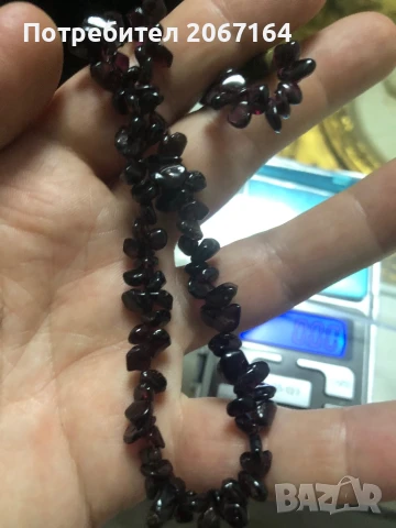 Колие от гранат , снимка 7 - Колиета, медальони, синджири - 50886013