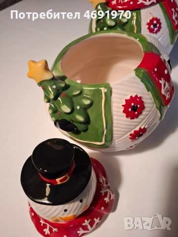 Коледна купа за подаръци, снимка 2 - Декорация за дома - 52896155