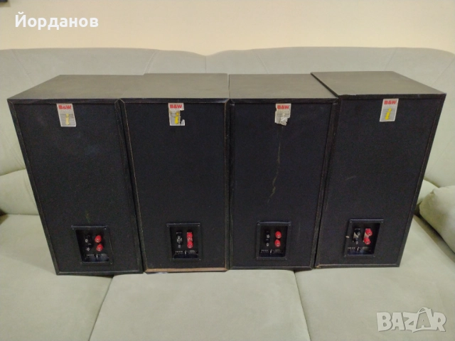 4бр. букшелф тонколони B&W DM610 , снимка 10 - Тонколони - 52040282
