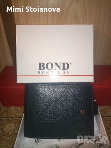 Мъжки портфейл БОНД , снимка 3 - Портфейли, портмонета - 49131082