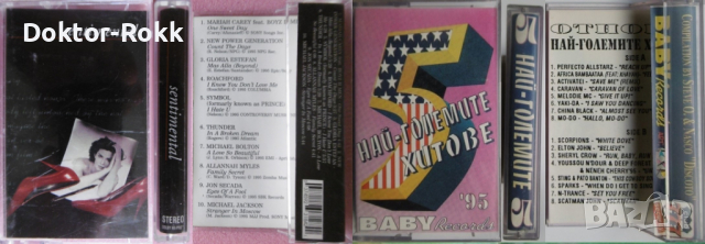 Компилации - денс и електроника на аудио касети., снимка 13 - Аудио касети - 34979179