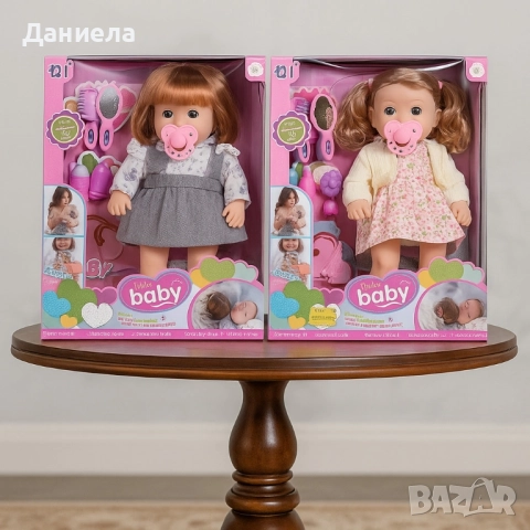 Кукла Hello Baby-говореща и пееща на български , снимка 5 - Кукли - 51732432
