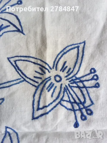 Ръчна бродерия върху плат хасе, снимка 4 - Декорация за дома - 47529640