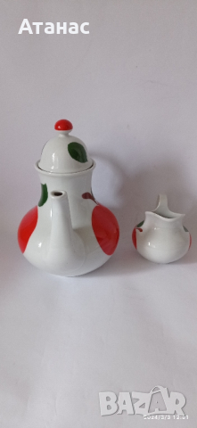 Кана за кафе,каничка за мляко, снимка 4 - Сервизи - 44584529