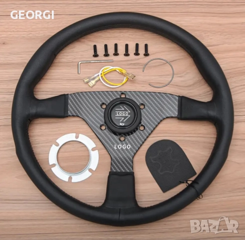 МОМО спортен кожен волан карбон., снимка 9 - Части - 51442315