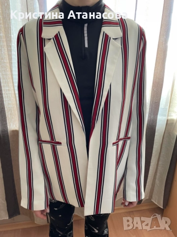 Красиво сако на черти - размер XL 