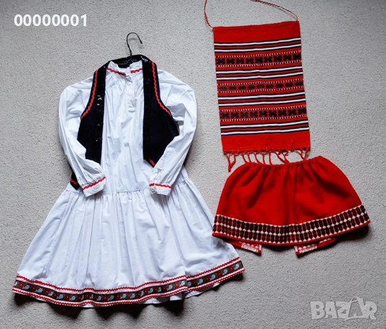 Детска народна носия за момиче - 6 - 8 години, снимка 2 - Други - 52182814