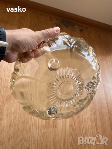 Стара кристална фруктиера, снимка 3 - Други ценни предмети - 42259017