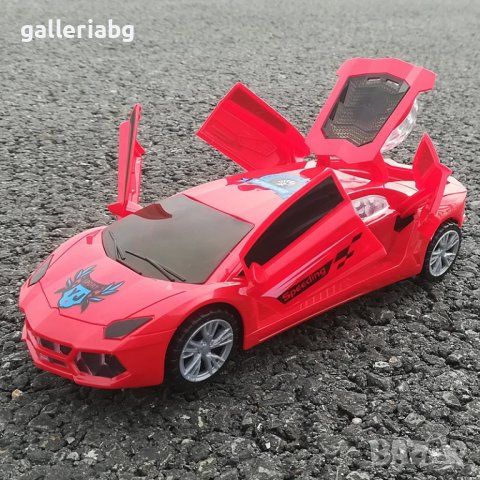 Спортна кола със светлини и 360 , снимка 2 - Коли, камиони, мотори, писти - 38856475