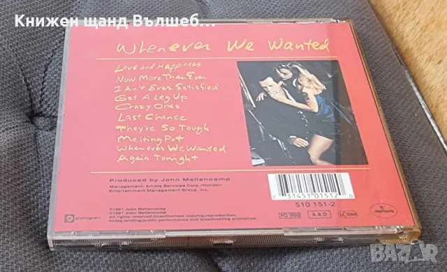 Компакт Дискове - Поп - Рок: John Mellencamp – Whenever we wanted, снимка 2 - CD дискове - 47666688