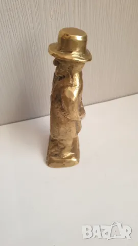 Бронзова фигура Lasse Gjutare Nora, снимка 5 - Антикварни и старинни предмети - 47391244