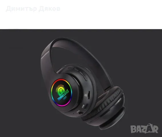 Bluetooth слушалки с регулируема диадема и прибиращи се наушници - EP53, снимка 3 - Bluetooth слушалки - 48205827