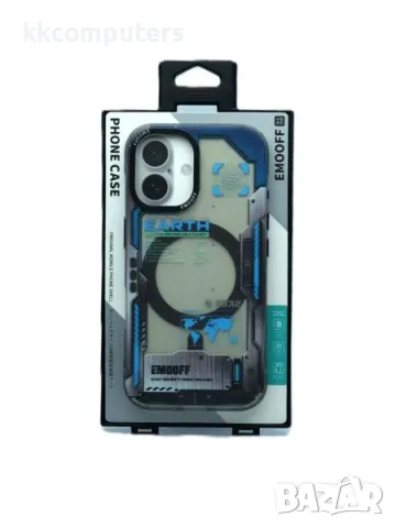 Калъф EMO OFF Earth MagSafe за iPhone 16 Pro Max 6.9 Баркод : 3131050