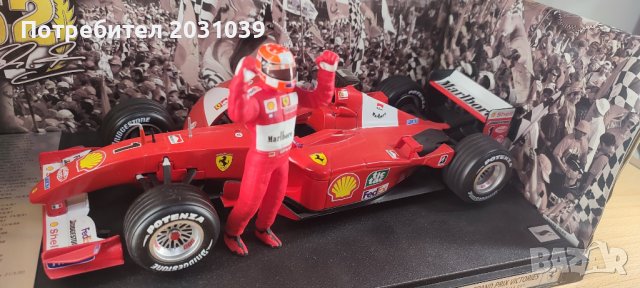 Formula 1 Ferrari Колекция - Schumacher 2001 Spa Francorchamps 52 Wins, снимка 7 - Колекции - 36658009