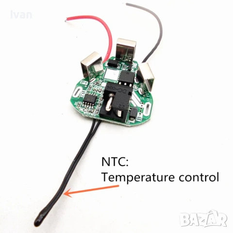 BMS защитен модул за Li-ion батерии 3S, 12.6V, 20A, снимка 4 - Друга електроника - 53997462