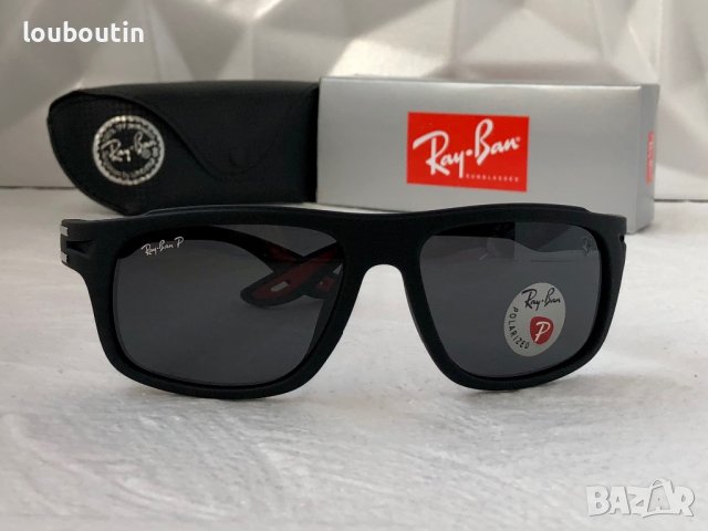 Ray-Ban RB FERRARI класически мъжки слънчеви очила Рей-Бан, снимка 4 - Слънчеви и диоптрични очила - 42797482