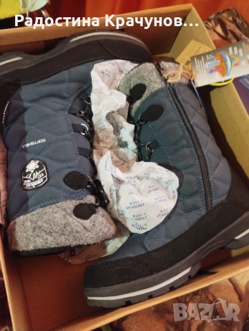 Продавам зимни дамски водоустойчиви дамски боти