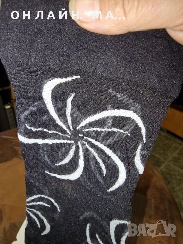   Цветни фигурални дамски чорапи с еластан  Чорапи SENSI фигурални 20 Den 3 D , снимка 6 - Дамски чорапи - 39447508