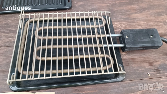 Електрическа скара - грил- българска - от соц-а - чисто нова, снимка 2 - Скари - 52411038