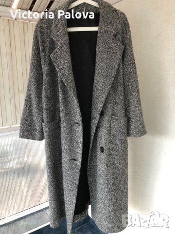 Идеална кройка модерно палто 80% вълна, снимка 15 - Палта, манта - 31876871