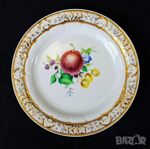 Порцеланови чинии Meissen, снимка 2 - Чинии - 53912486