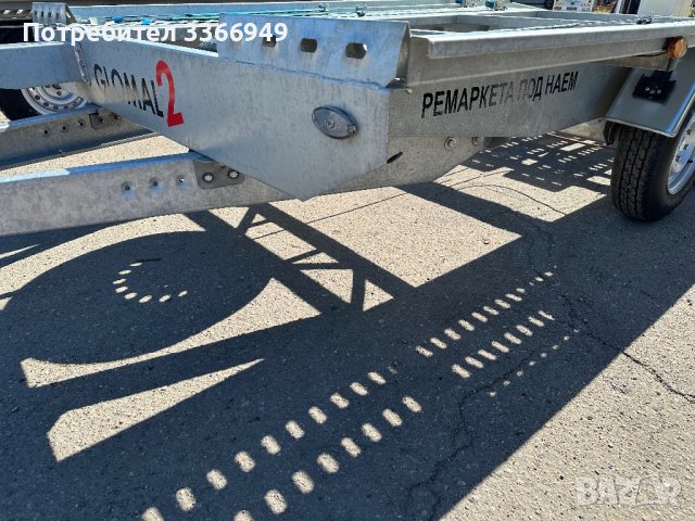 Автоплатформи / платформи / ремаркета за мотори и АТВ / туристически ремаркета ПОД НАЕМ, снимка 14 - Ремаркета - 42528374