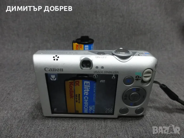 ЦИФРОВ ФОТОАПАРАТ CANON IXUS 95 IS 10.0MP CCD DIGITAL CAMERA Y2K DIGICAM, снимка 11 - Фотоапарати - 55877122
