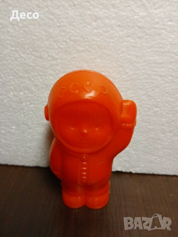 Стара руска пластмасова играчка космонавт СССР., снимка 6 - Колекции - 54090205