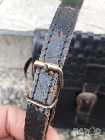 Кожена чанта през рамо естествена кожа    15/4, снимка 4 - Чанти - 31443307