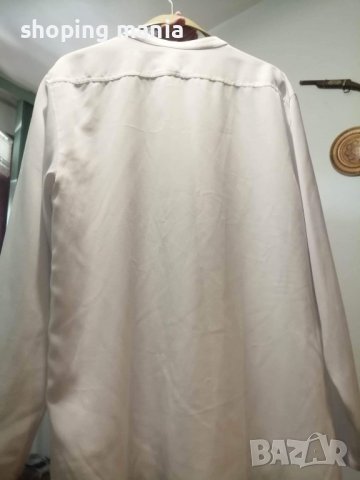 Луксозна Бяла дамска риза, снимка 3 - Ризи - 40391702