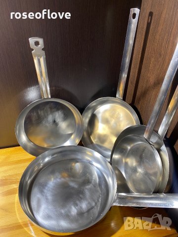Тиган Хром Силистра Неръждавейка, снимка 15 - Съдове за готвене - 32409520