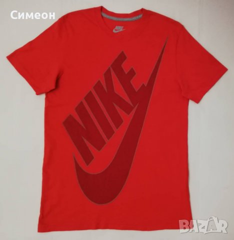 Nike Big Logo Tee оригинална тениска L Найк памучна спортна фланелка, снимка 1 - Спортни дрехи, екипи - 37683336