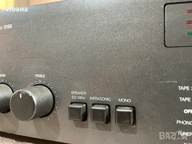 NAD 3150, снимка 3 - Ресийвъри, усилватели, смесителни пултове - 54338752