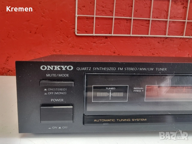Тунер ONKYO T- 4038, снимка 3 - Ресийвъри, усилватели, смесителни пултове - 53973985