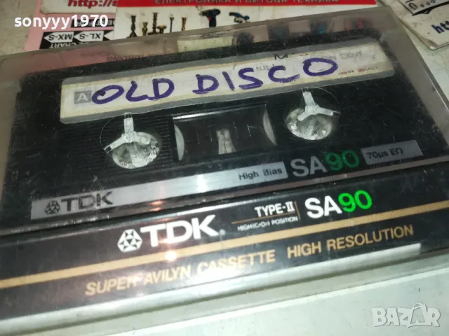®TDK SA90 HIGH POSITION TAPE ВНОС SWISS-OLD DISCO 2211241735, снимка 2 - Аудио касети - 48069292