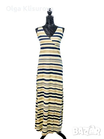 Дълга трикотажна рокля. Определено е за висока дама., снимка 1