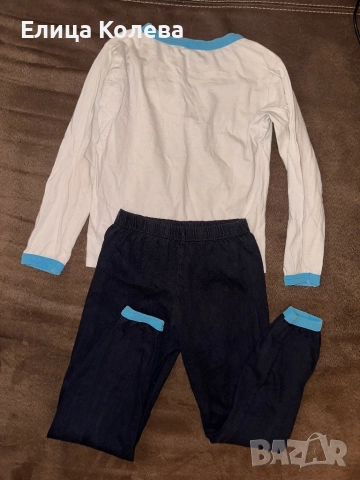 Детска пижама с Миньоните 116 см, снимка 2 - Детски пижами - 52807196